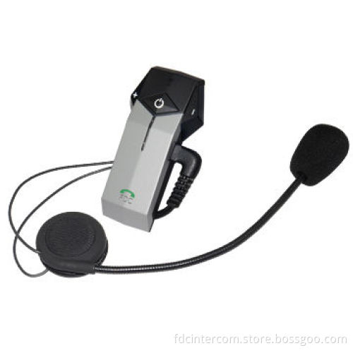 Sliver Bluetooth Intercom for Motorcycles with NFC Function